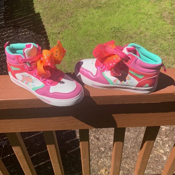 Nickelodeon Jojo Siwa Toddler Girl Hightops _ Size - 1 - Picture 4 of 16